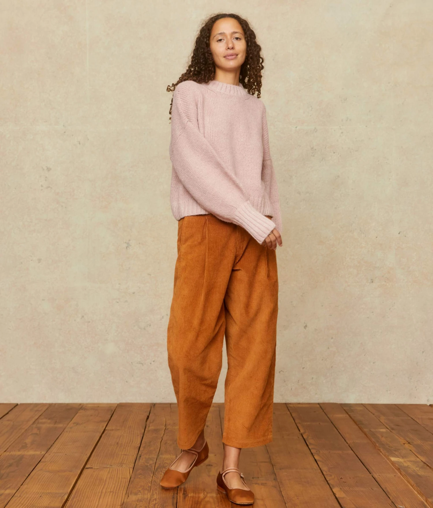 The Jane Sweater | Pale Rose 6 The Jane Sweater | Pale Rose - Image 6