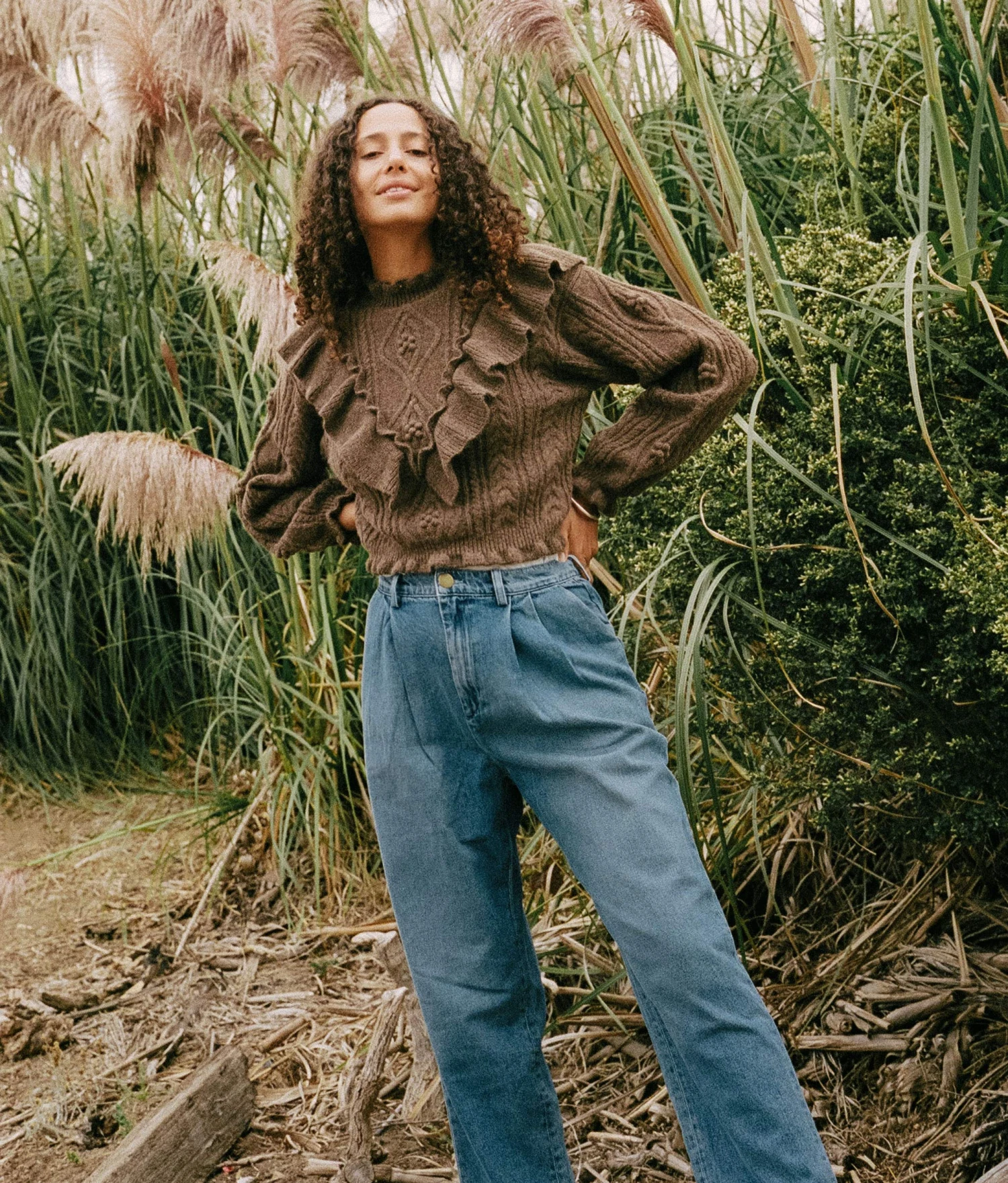 The Lena Jean | Stone Wash Denim 2 The Lena Jean | Stone Wash Denim - Image 2