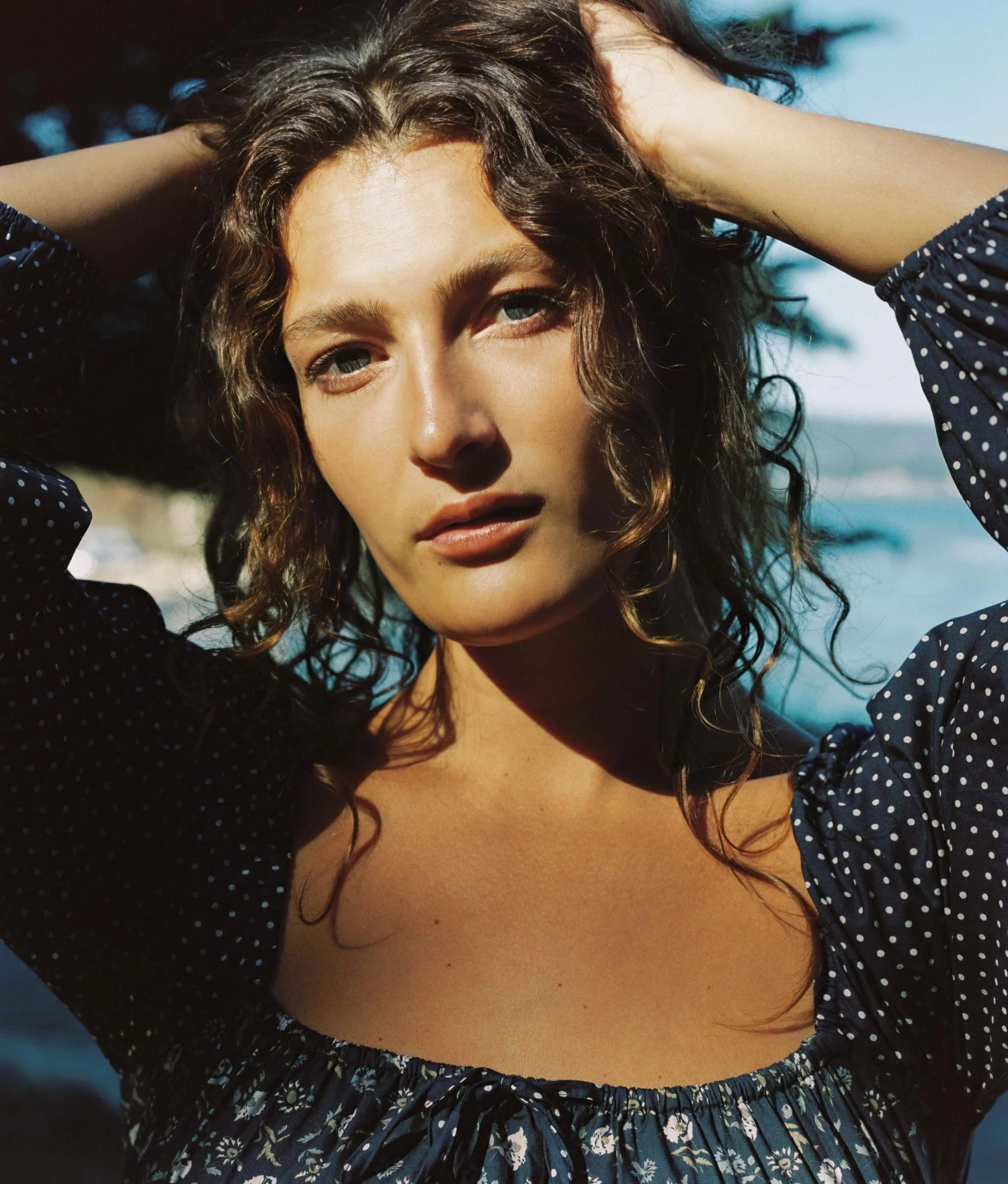 The Jennica Dress | Oat Straw Blue 6 The Jennica Dress | Oat Straw Blue - Image 6