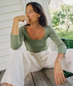 The Jolie Tee | Sage -Ivona Sale Store Jolie1