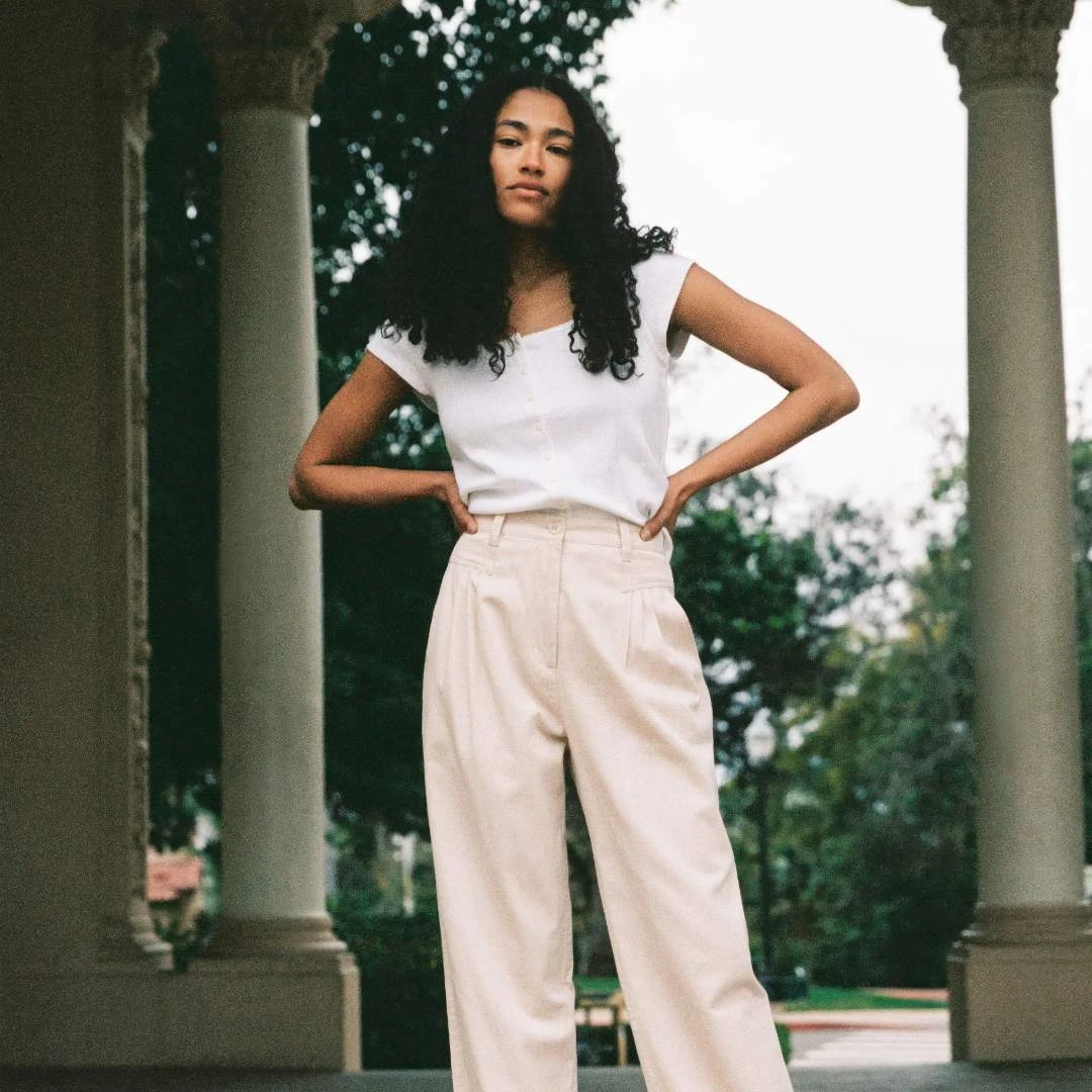 The Judene Pant | Oat 5 The Judene Pant | Oat - Image 5