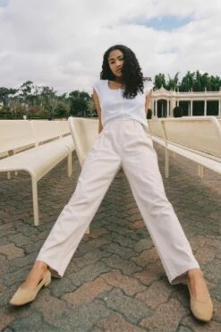 The Judene Pant | Oat 14 The Judene Pant | Oat -Ivona Sale Store Judene3