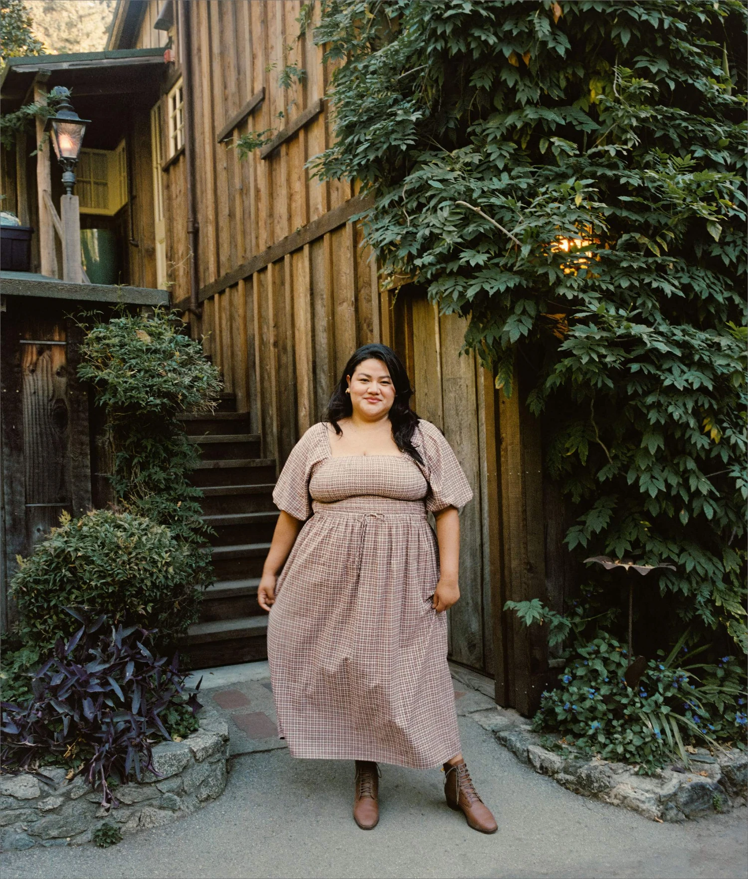 The Katrina Dress Extended | Winter Plaid 4 The Katrina Dress Extended | Winter Plaid - Image 4