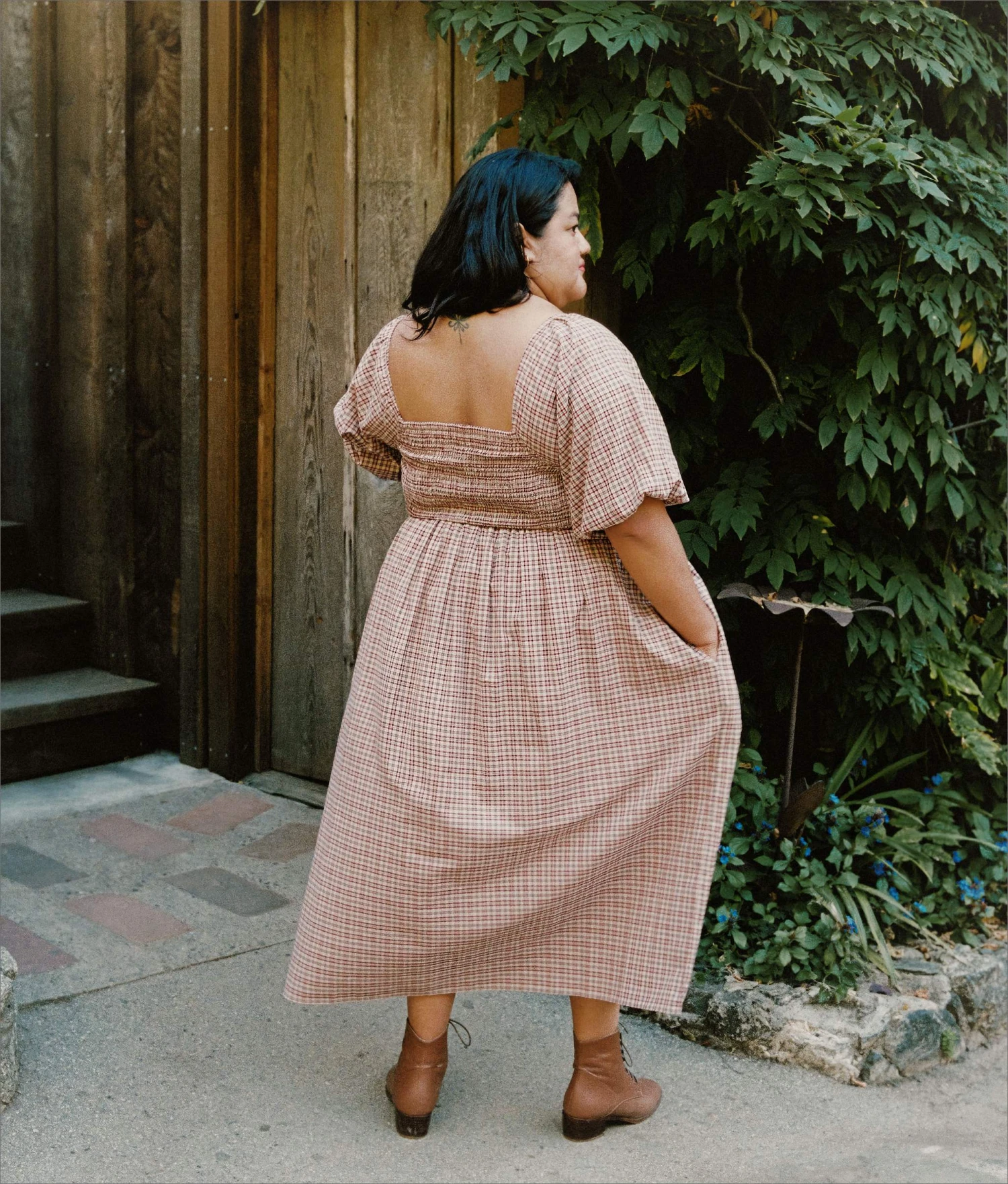 The Katrina Dress Extended | Winter Plaid 6 The Katrina Dress Extended | Winter Plaid - Image 6