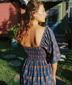 The Katrina Dress | Indigo Sunflower -Ivona Sale Store Katrina3 09531dd5 7d04 44e2 b339 7516fc48196b