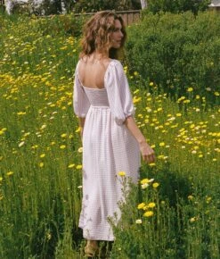 The Katrina Dress | Lavender Gingham -Ivona Sale Store Katrina3 fd3b4cb9 609f 4c16 bbfe 159dd0c628fa