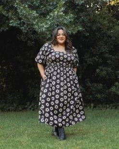 The Katrina Dress Extended | Noir Daisy