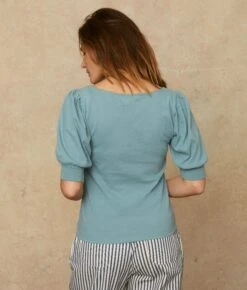 The Lana Top | Stormy Sea -Ivona Sale Store Lana1