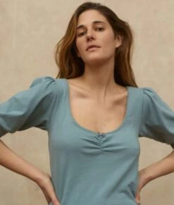 The Lana Top | Stormy Sea -Ivona Sale Store Lana2