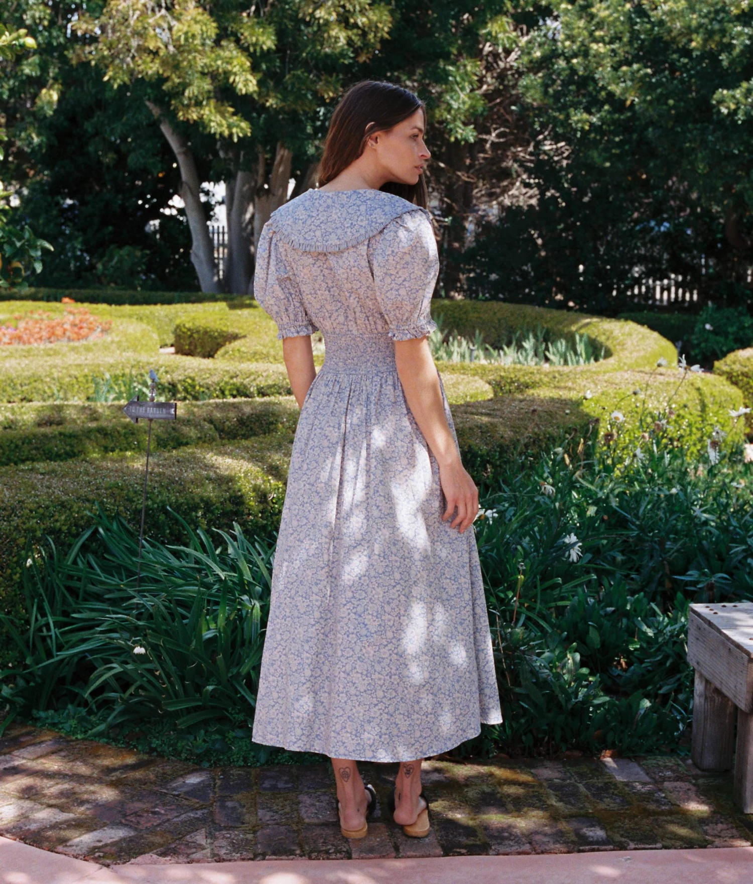 The Liliana Dress | Daisy Blue 5 The Liliana Dress | Daisy Blue - Image 5