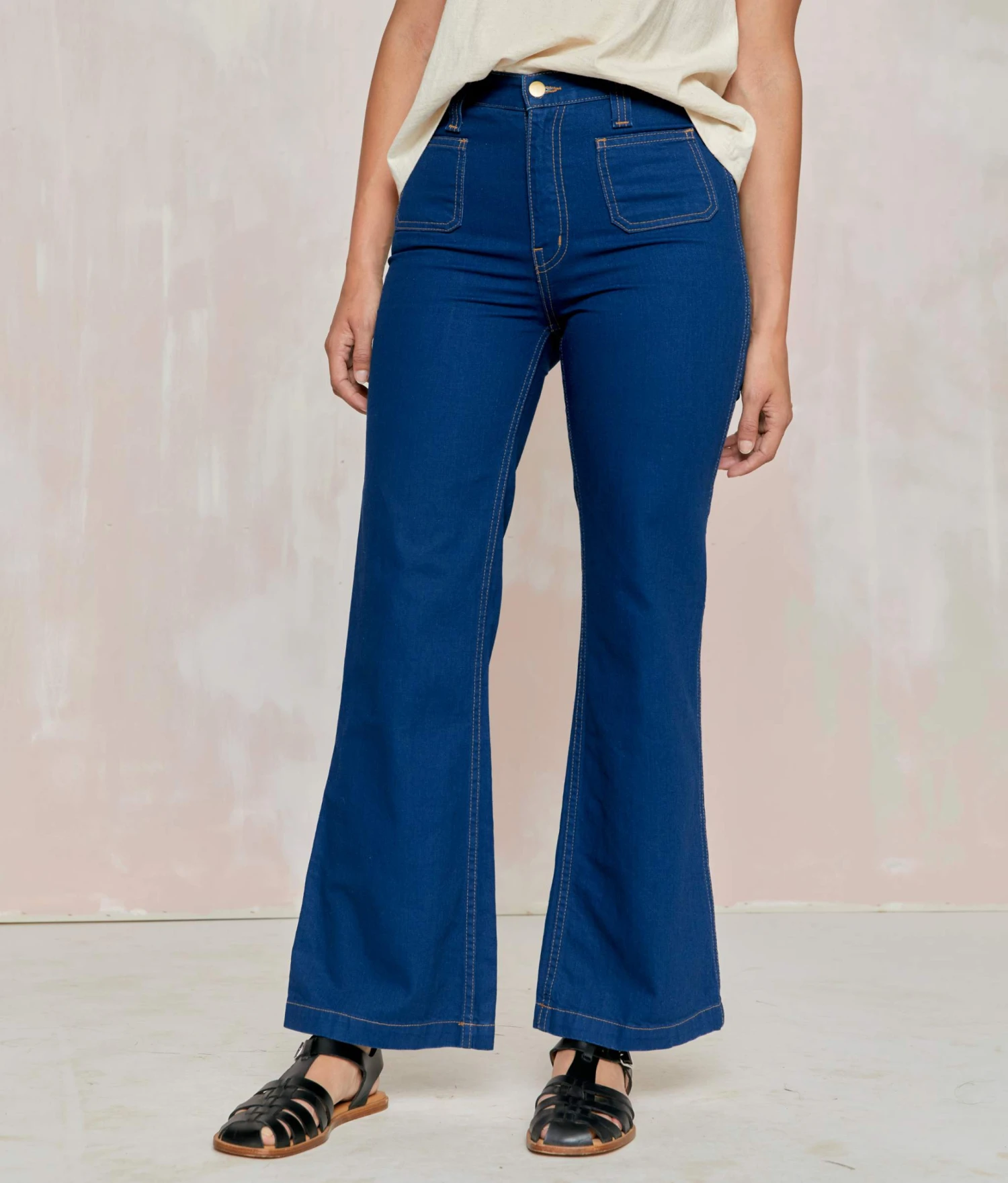 The Lula Jean | Cobalt Blue Denim 3 The Lula Jean | Cobalt Blue Denim - Image 3