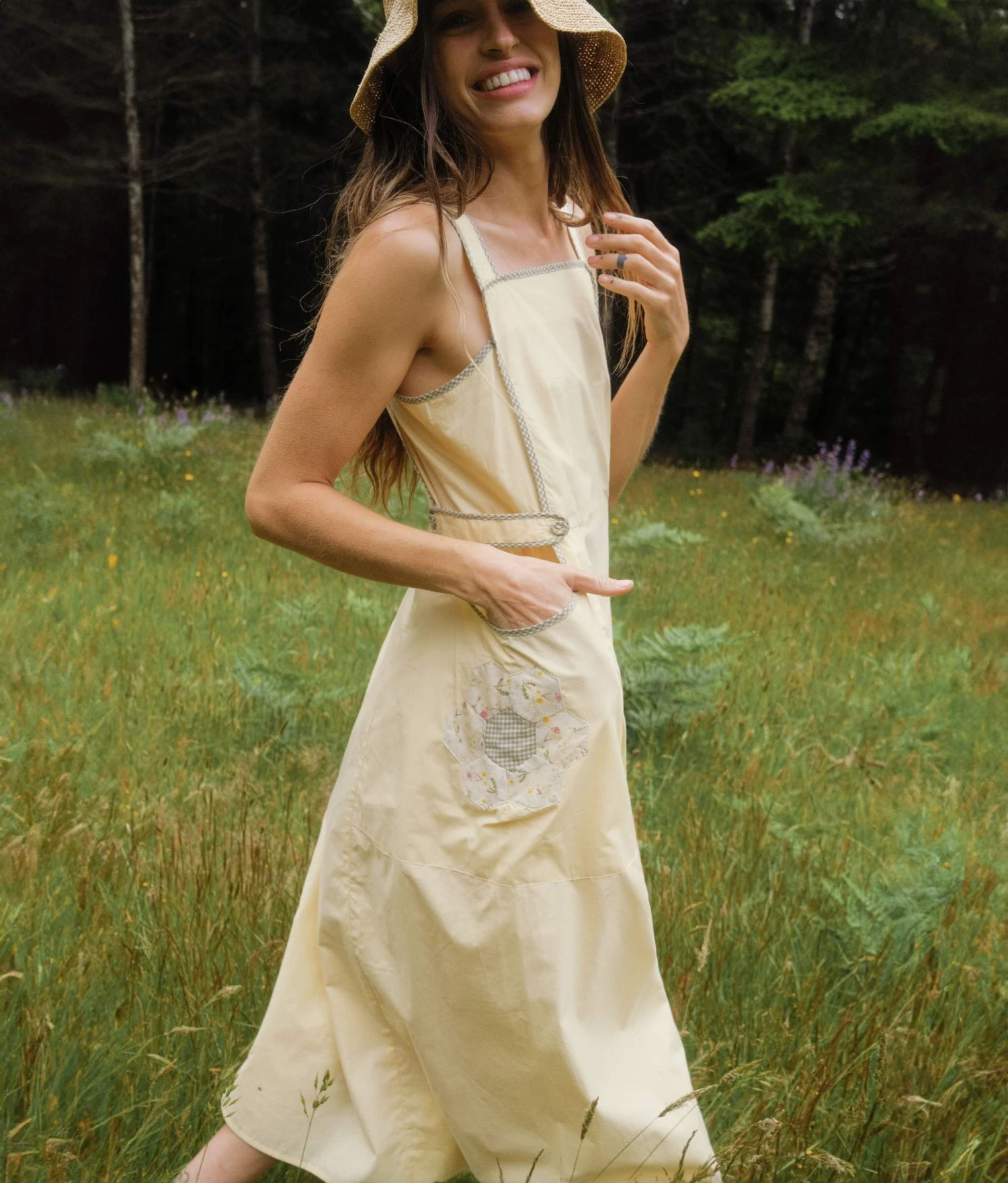 The Maia Dress | Chamomile Patchwork 2 The Maia Dress | Chamomile Patchwork - Image 2