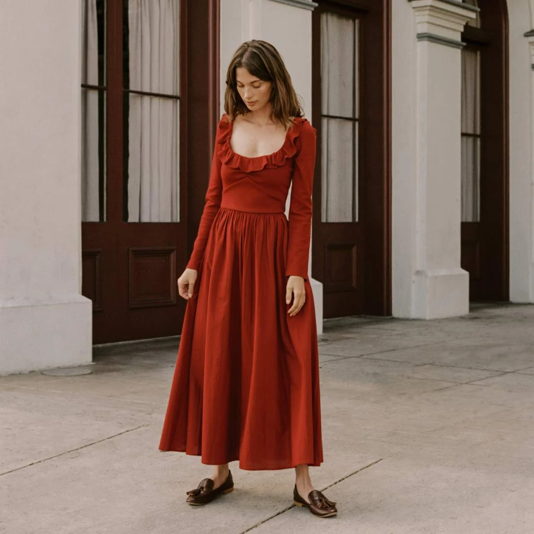 The Marion Dress | Red Dhalia 5 The Marion Dress | Red Dhalia - Image 5