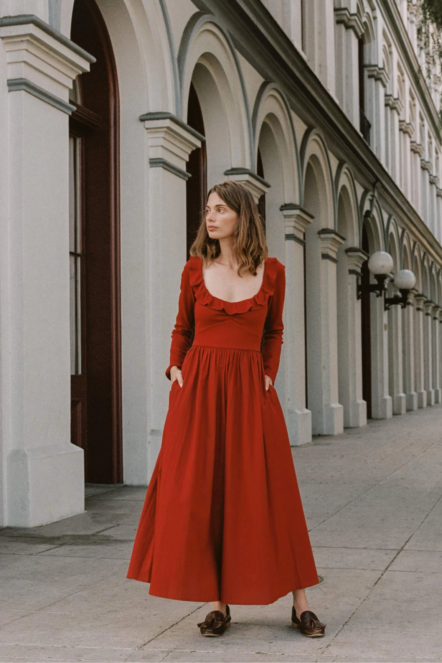 The Marion Dress | Red Dhalia 2 The Marion Dress | Red Dhalia - Image 2
