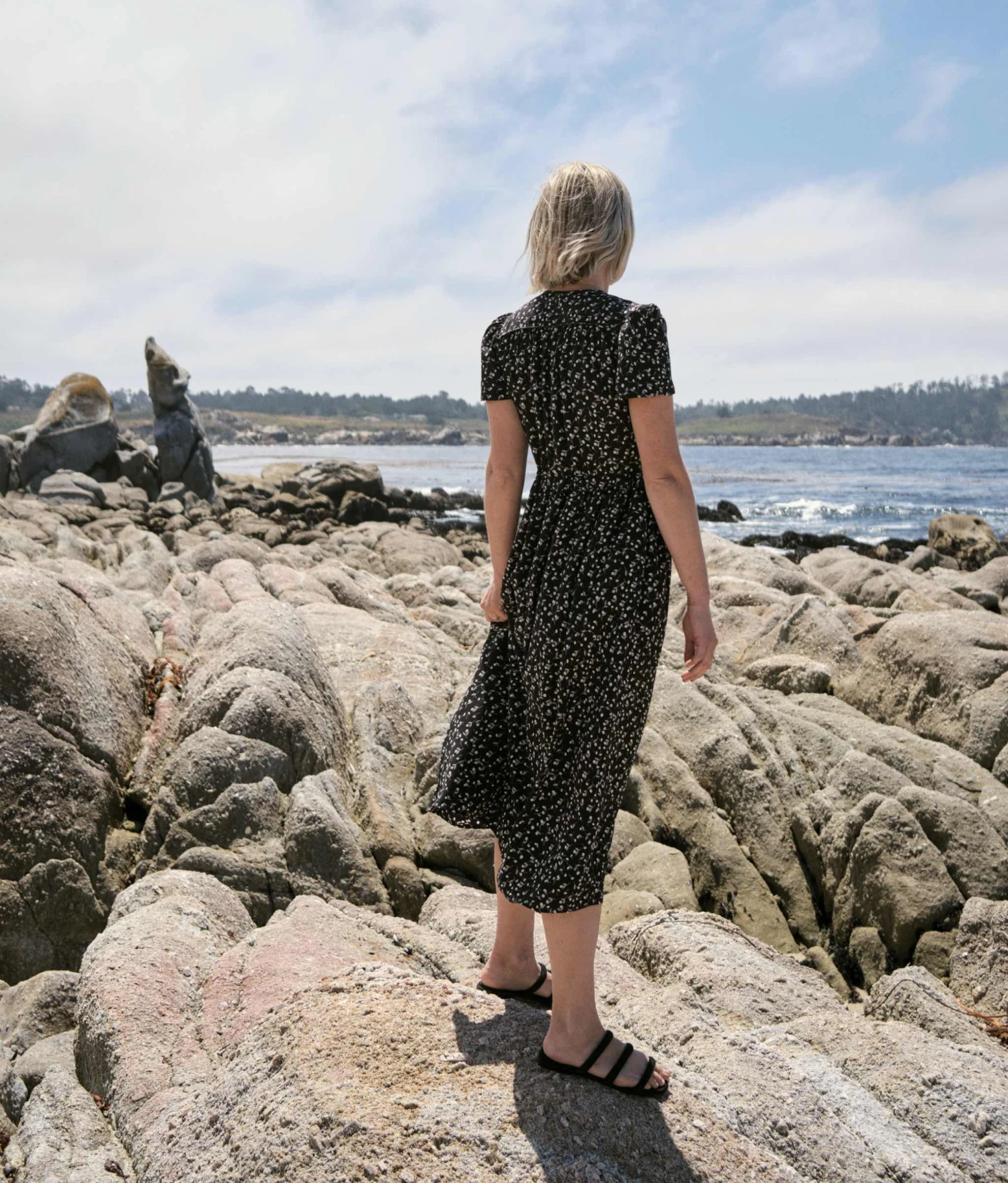 The Monroe Sandal | Noir Suede 5 The Monroe Sandal | Noir Suede - Image 5