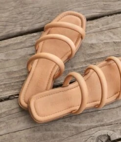 The Monroe Sandal | Walnut Leather -Ivona Sale Store Monroe2