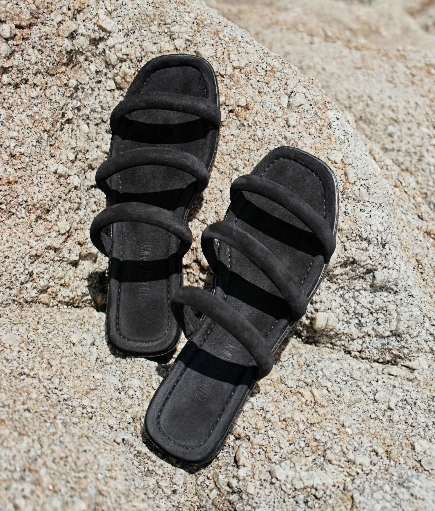The Monroe Sandal | Noir Suede 6 The Monroe Sandal | Noir Suede - Image 6