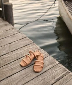 The Monroe Sandal | Walnut Leather -Ivona Sale Store Monroe6