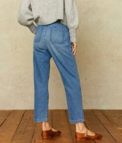 The Lena Jean | Stone Wash Denim 8 The Lena Jean | Stone Wash Denim -Ivona Sale Store NewLena1