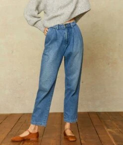 The Lena Jean | Stone Wash Denim 11 The Lena Jean | Stone Wash Denim -Ivona Sale Store NewLena2