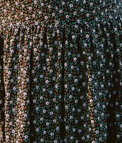 The Dawn Dress Extended | Night Strawberry -Ivona Sale Store NightStrawSwatchBig