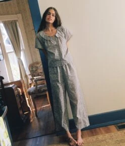 The Ojai PJ Set | Daisy Blue 9 The Ojai PJ Set | Daisy Blue -Ivona Sale Store Ojai