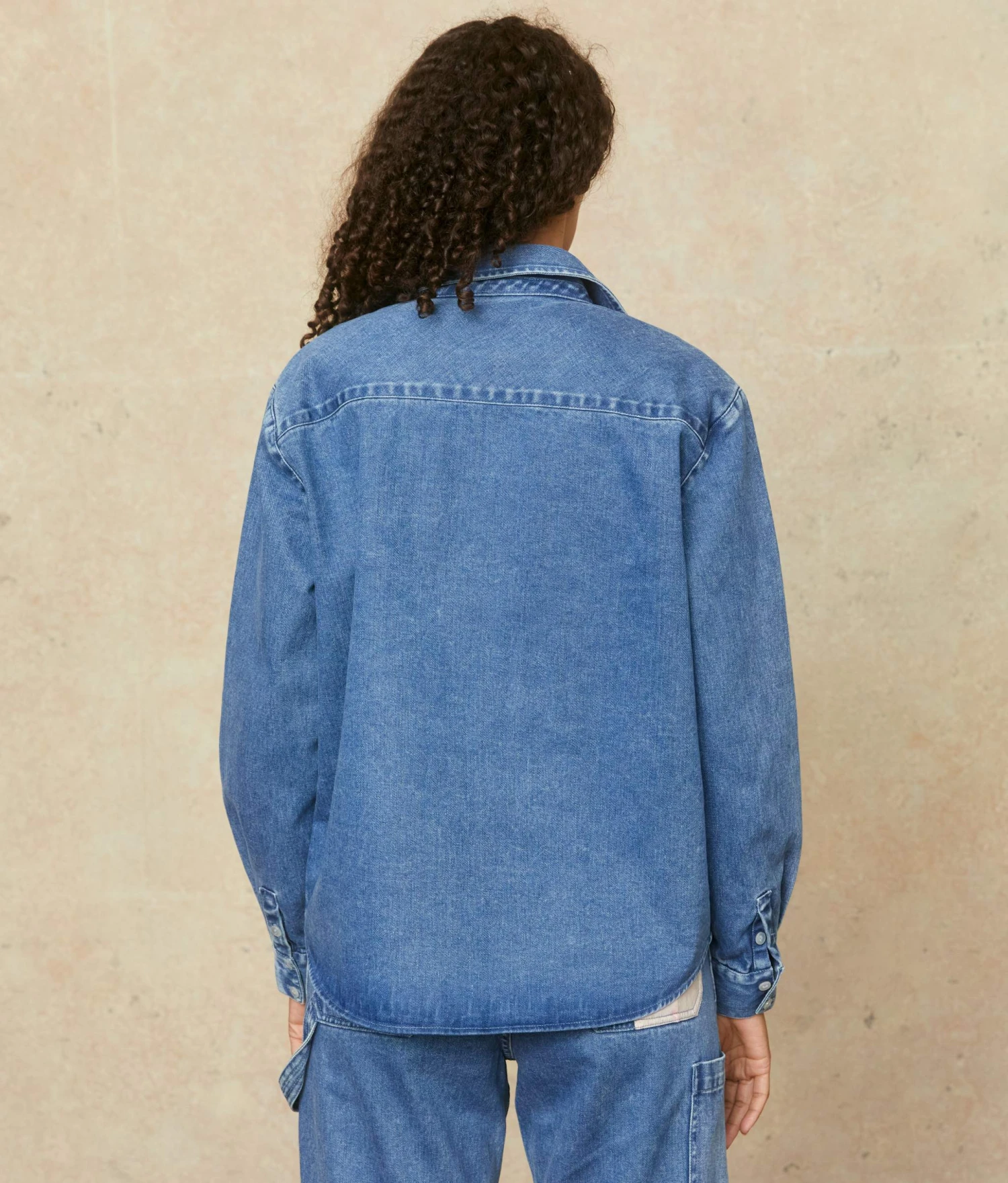 The Patti Shirt | Denim Patchwork 7 The Patti Shirt | Denim Patchwork - Image 7