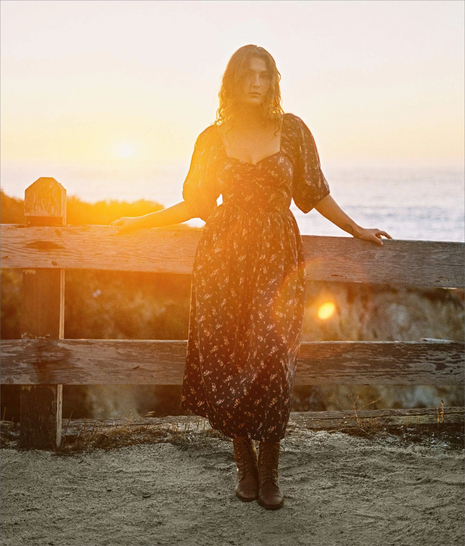 The Peyton Dress | Mums Ditsy Black 8 The Peyton Dress | Mums Ditsy Black - Image 8