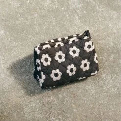 The Quilted Pouch | Noir Daisy -Ivona Sale Store Pouch fb feed
