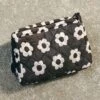 The Quilted Pouch | Noir Daisy -Ivona Sale Store PouchCover