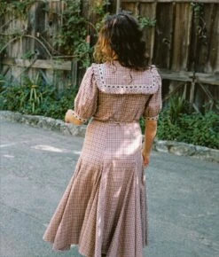 The Rachel Dress | Winter Plaid -Ivona Sale Store Rachel3