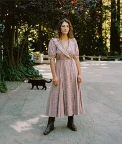 The Rachel Dress | Winter Plaid -Ivona Sale Store Rachel6