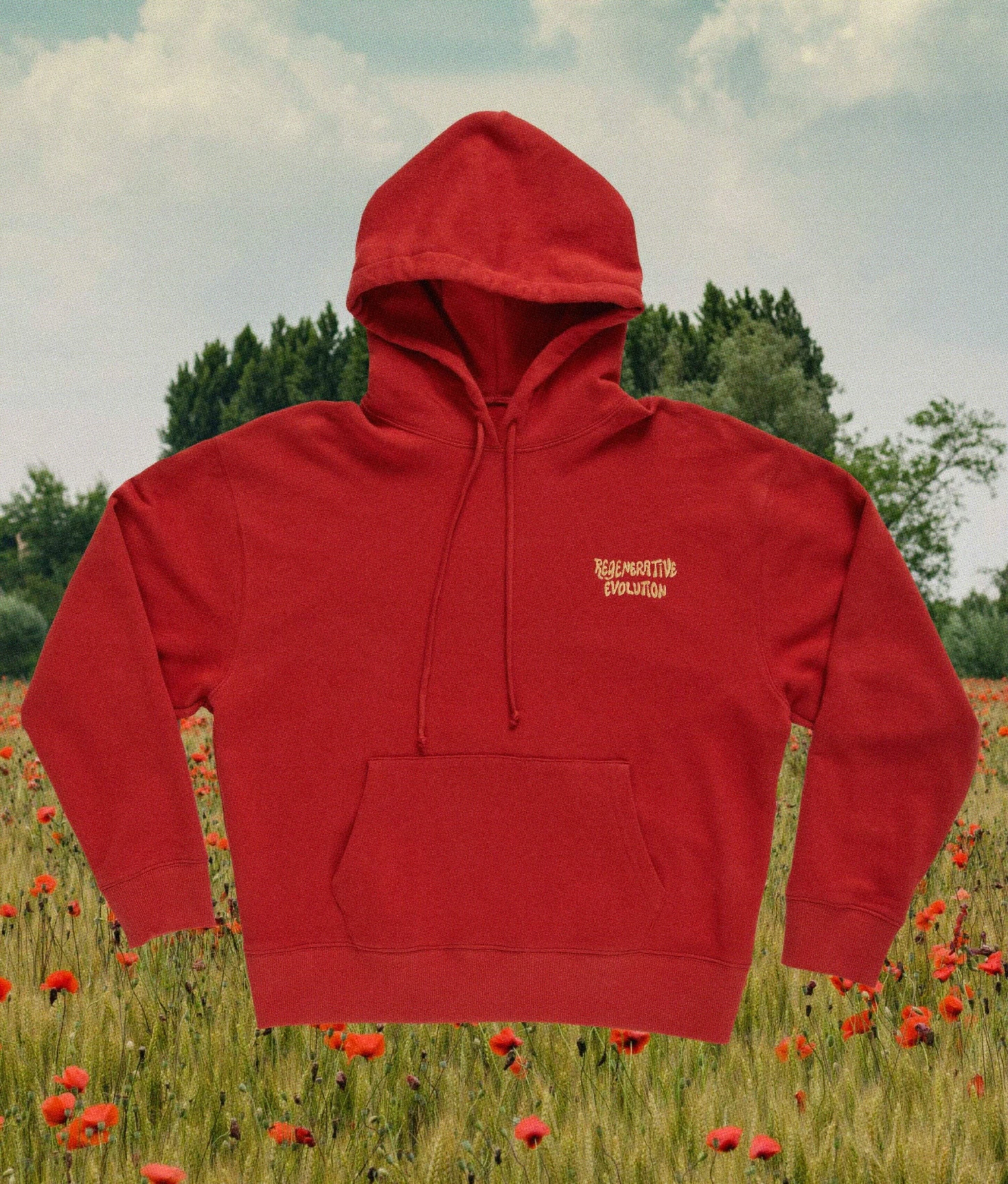 Plants Heal Hoodie | Red 8 Plants Heal Hoodie | Red - Image 8