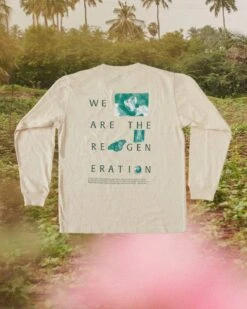 Regeneration Long Sleeve Tee | Natural Green