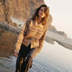 The Richard Cardigan | Fair Isle Oak -Ivona Sale Store Richard fb feed