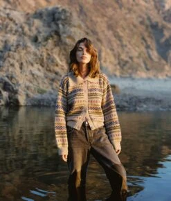 The Richard Cardigan | Fair Isle Oak -Ivona Sale Store Richard2