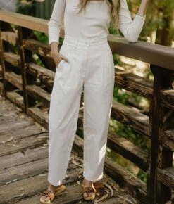 The Judene Pant | Ivory -Ivona Sale Store Salona2