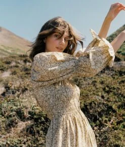 The Adelia Dress | Green Daisy -Ivona Sale Store Salona2 1