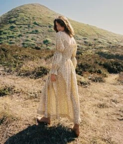 The Adelia Dress | Green Daisy -Ivona Sale Store Salona4 2