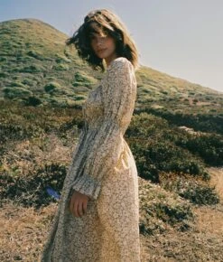 The Adelia Dress | Green Daisy -Ivona Sale Store Salona4 3