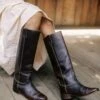 The Yoko Boot | Mahogany -Ivona Sale Store SalonaCover 3