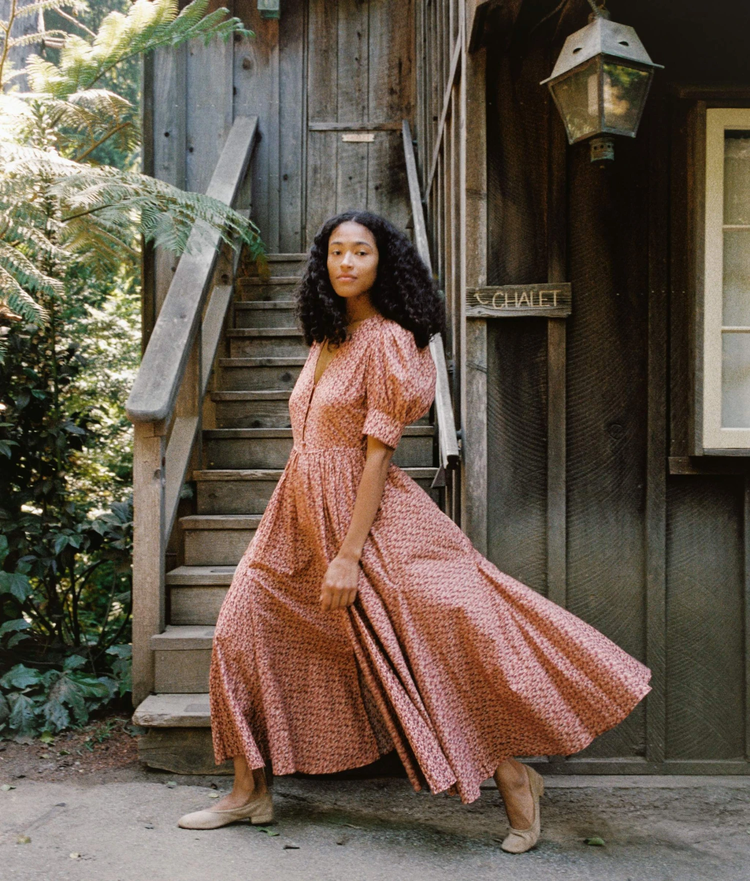 The Marie Dress | Leaf Dot Rooibos 2 The Marie Dress | Leaf Dot Rooibos - Image 2