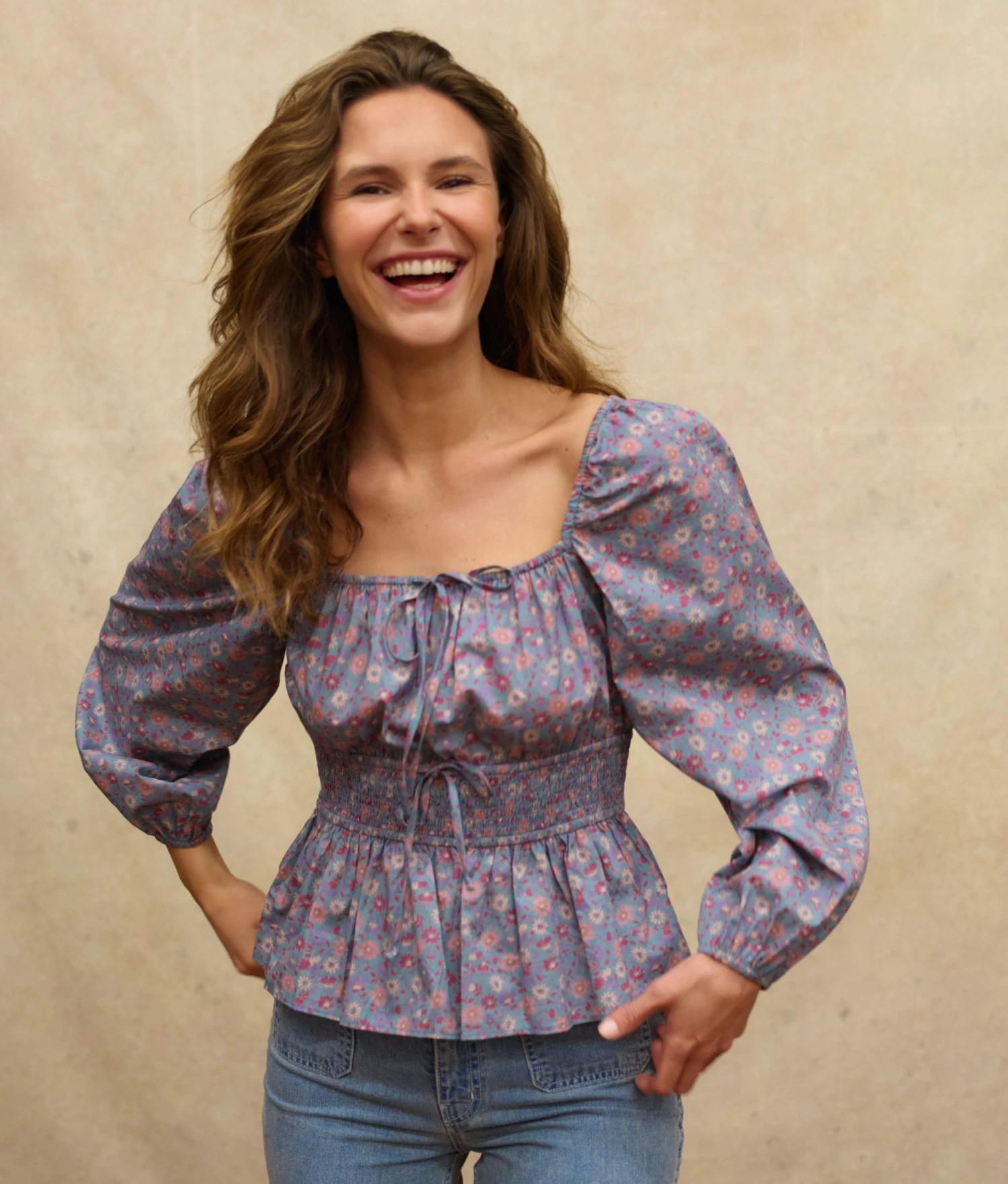 The Sammi Blouse | Lilac Blooms 4 The Sammi Blouse | Lilac Blooms - Image 4