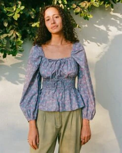 The Sammi Blouse | Lilac Blooms