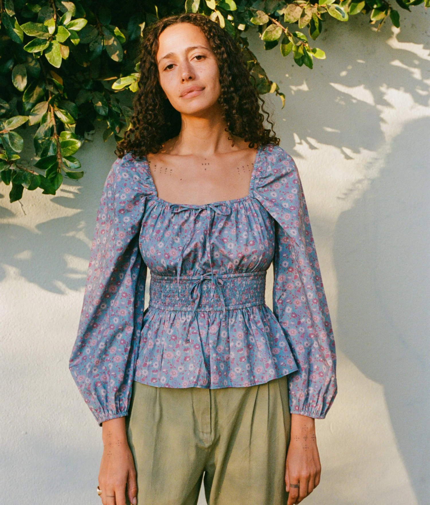 The Sammi Blouse | Lilac Blooms 2 The Sammi Blouse | Lilac Blooms - Image 2