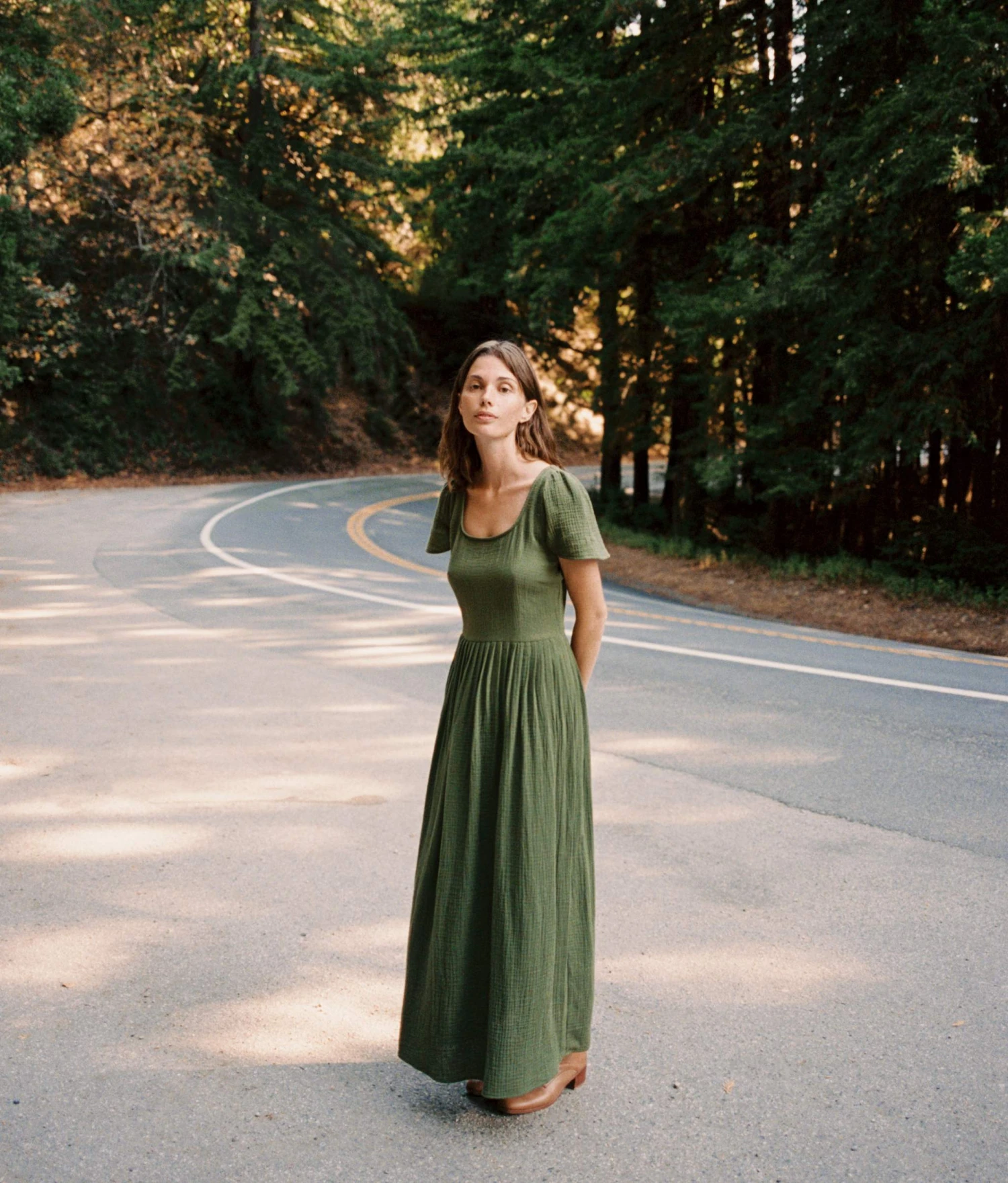 The Scarlet Dress | Forest Gauze 4 The Scarlet Dress | Forest Gauze - Image 4