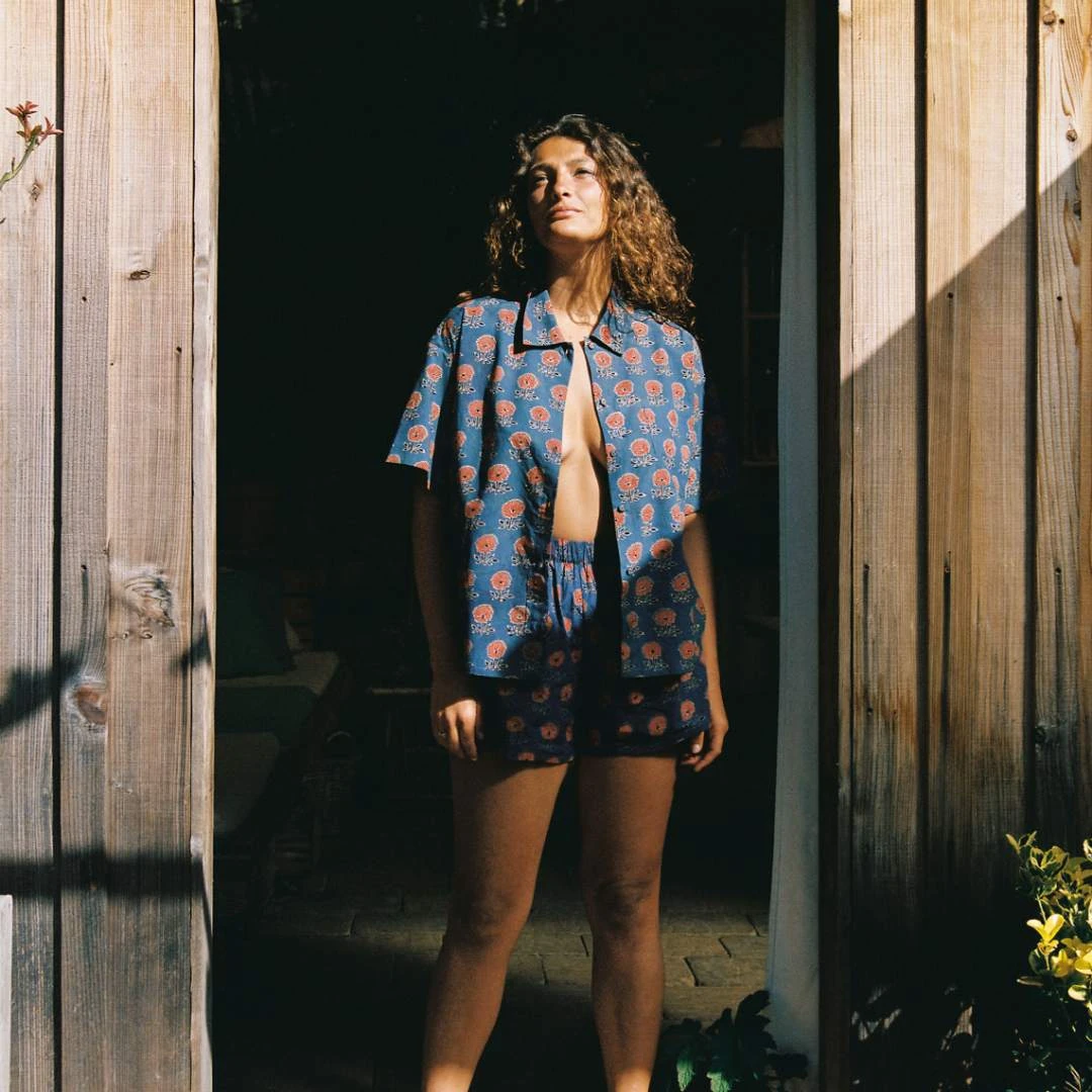 The Skylar Top | Indigo Sunflower 7 The Skylar Top | Indigo Sunflower - Image 7