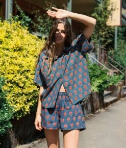 The Skylar Top | Indigo Sunflower 13 The Skylar Top | Indigo Sunflower -Ivona Sale Store Skylar3