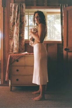 The Livia Skirt Slip | Ivory -Ivona Sale Store Slip2