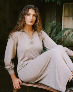 The Sofia Sweater Dress | Cacao